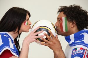 Italians love of soccer